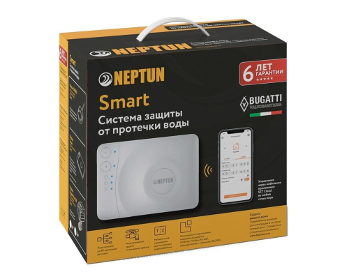 Система защиты от протечек Neptun Bugatti Smart 1/2