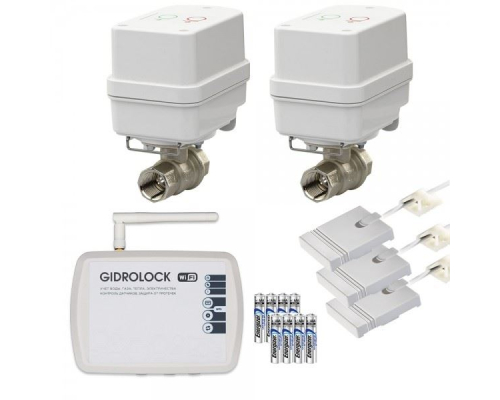 Комплект Gidrolock Wi-Fi Winner Bugatti 1/2"