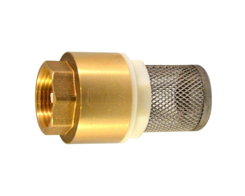 Обратный клапан с сеткой 3/4"