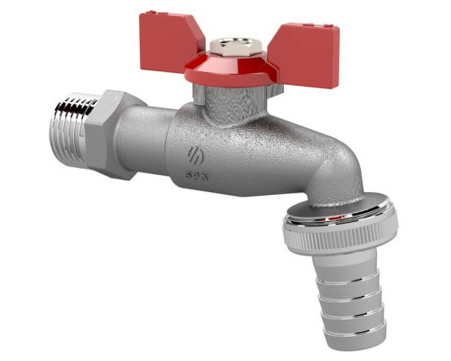 Кран поливочный Arco Sena 1/2 / 3/4 d 15 мм, бабочка