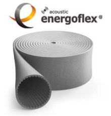 Шумопоглощающая изоляция Energoflex Acoustic вн. D 110 мм., длина 5 м.