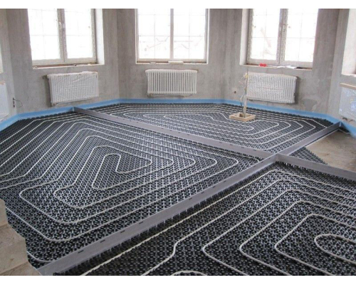 Плита с фиксаторами для теплого пола Energofloor Pipelock Solo