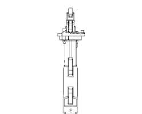 Поворотный дисковый затвор ESBE VBF125 DN20