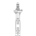 Поворотный дисковый затвор ESBE VBF125 DN20