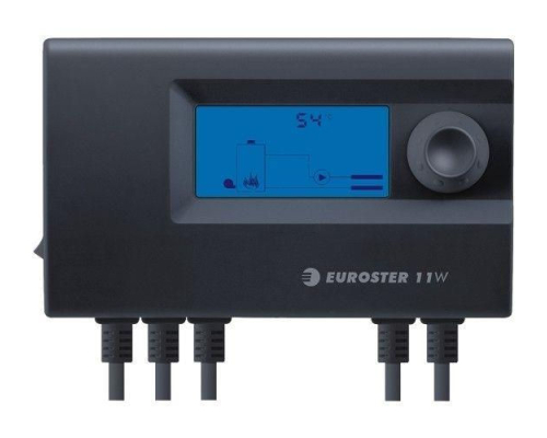 Контроллер температуры твердотопливного котла Euroster 11W