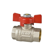 Кран шаровой ICMA 1/2" В-В бабочка