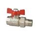Кран шаровой ICMA с американкой 1/2" бабочка