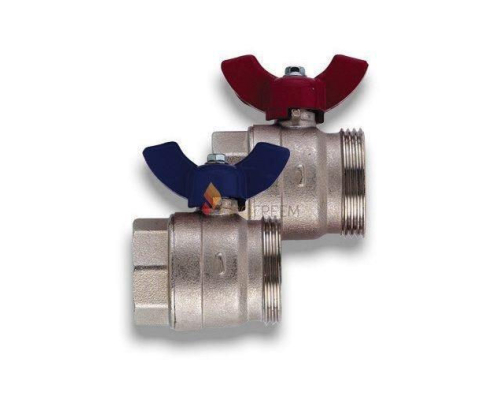 Шаровой кран Kermi x-net 1c" вн.р. x 3/4" внутр.резьб.