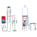 Смесительная группа Meibes Thermix EL насос Grundfos Alpha2 15-60