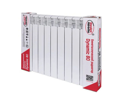 Радиатор биметаллический Standard Hidravlika Dynamic 80 [4 секции]