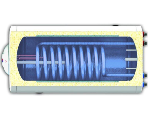 Комбинированный бойлер Sunsystem BB S1 гориз. [80 л]