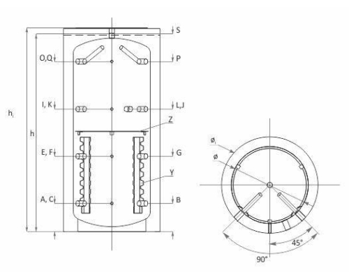Буферная емкость Sunsystem PBS 300