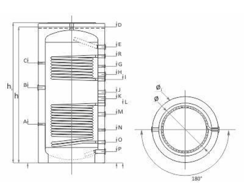 Буферная емкость Sunsystem PR2- 300