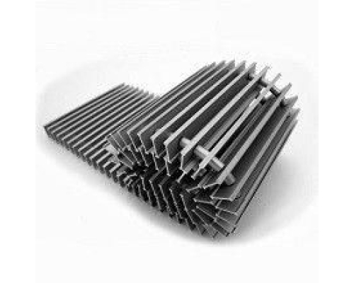 Декоративная алюминиевая решетка Techno 150-600