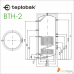 Бойлер косвенного нагрева Теплобак ВТН-2 [400 л]