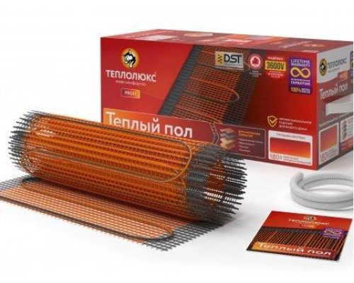 Нагревательный мат Теплолюкс ProfiMat 180 Вт/1,0 кв.м
