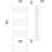 Полотенцесушитель TERMINUS Аврора с/п П16 500х800 Нержавеющая сталь