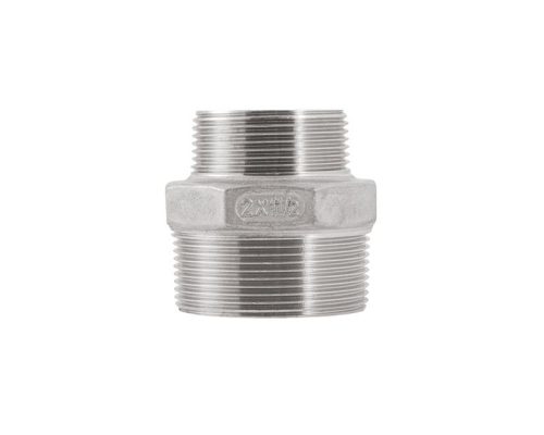 Переход резьбовой 2”НР / 1,5”НР нерж. cталь