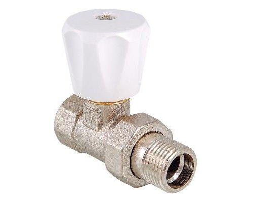 Клапан ручной Valtec (компактный) для радиатора, прямой 1/2"
