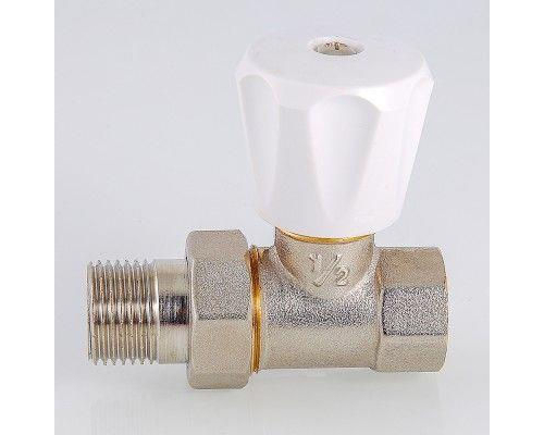 Клапан ручной Valtec (компактный) для радиатора, прямой 3/4"