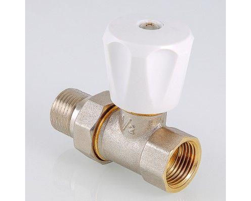 Клапан ручной Valtec (компактный) для радиатора, прямой 3/4"