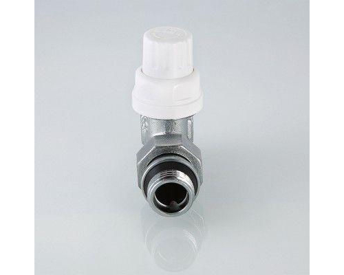 Клапан термостатический Valtec, для радиатора, прямой 1/2" (с доп. уплотнением)