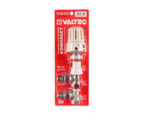 Комплект терморегулирующего оборудования для радиатора Valtec, угловой 1/2"