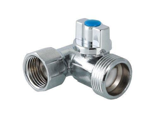 Кран шаровой тройник Valtec д/подкл. сантех. приб. 1/2"х3/4"х1/2"