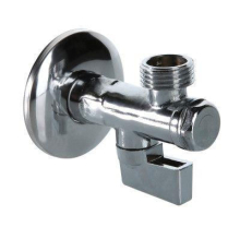 Кран шаровой Valtec угловой с фильтром д/подкл. сантех. приб. 1/2"х1/2"