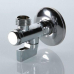 Кран шаровой Valtec угловой с фильтром д/подкл. сантех. приб. 1/2"х1/2"
