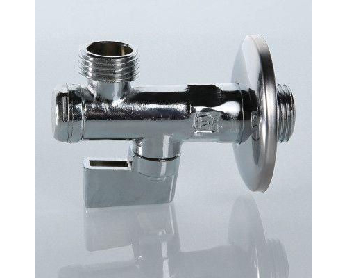 Кран шаровой Valtec угловой с фильтром д/подкл. сантех. приб. 1/2"х1/2"
