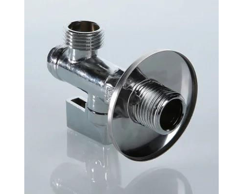 Кран шаровой Valtec угловой с фильтром д/подкл. сантех. приб. 1/2"х1/2"