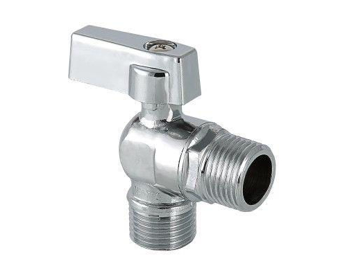 Кран шаровой Valtec угловой д/подкл. сантех. приб. 1/2"х1/2"