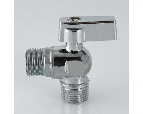 Кран шаровой Valtec угловой д/подкл. сантех. приб. 1/2"х1/2"
