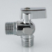 Кран шаровой Valtec угловой д/подкл. сантех. приб. 1/2"х1/2"