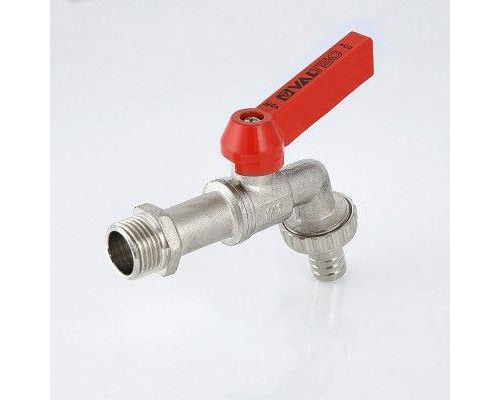 Кран шаровой водоразборный Valtec со штуцером 1/2"