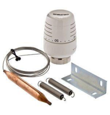 Термоголовка с накладным датчиком Valtec VT.5012 20–60 °С, 2 м