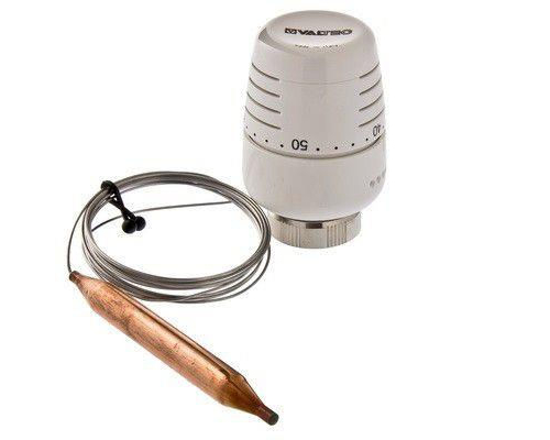 Термоголовка с погружным датчиком Valtec VT.5011 20–60 °С, 2 м