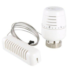Термоголовка с выносным настенным датчиком Valtec VT.5010 6,5 - 28 °C, 2 м