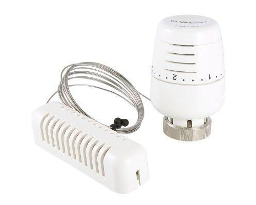 Термоголовка с выносным настенным датчиком Valtec VT.5010 6,5 - 28 °C, 2 м