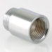 Удлинитель латунный хромированный Valtec 1/2"-100 мм