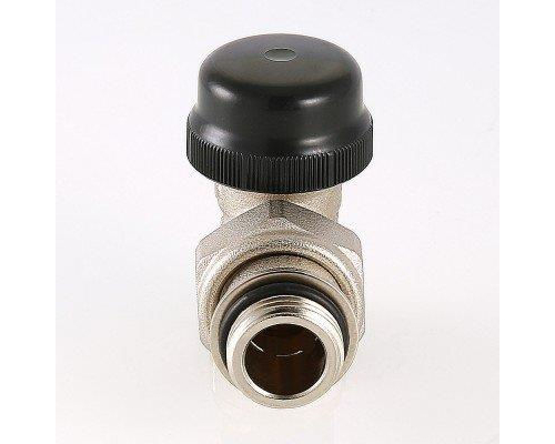Клапан термостатический угловой с преднастройкой Valtec 1/2"