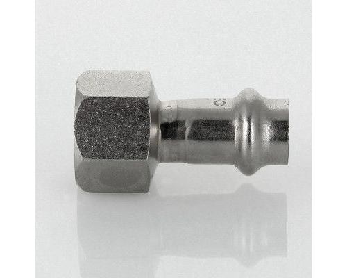 Пресс-фитинг из нержавеющей стали Valtec вн. р. 12 мм x 1/2