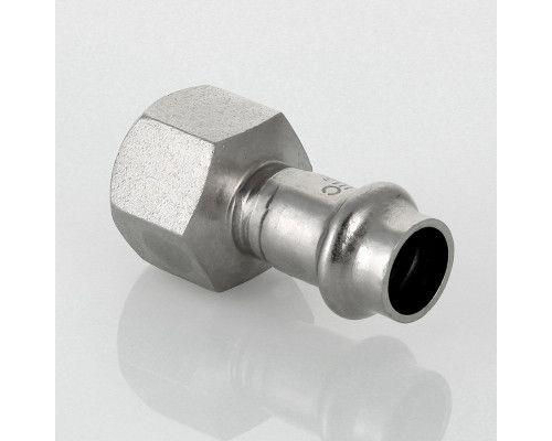 Пресс-фитинг из нержавеющей стали Valtec вн. р. 12 мм x 1/2