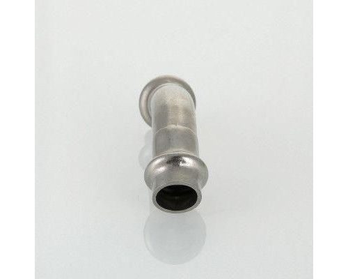 Пресс-угольник 45° (раструб-раструб) из нержавеющей стали Valtec 12 мм