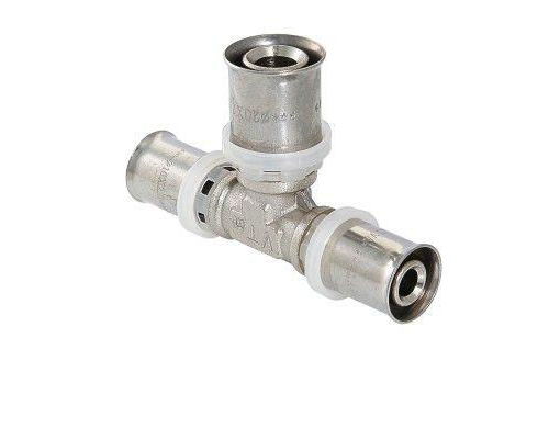 Пресс-фитинг тройник Valtec 32x20x26 мм