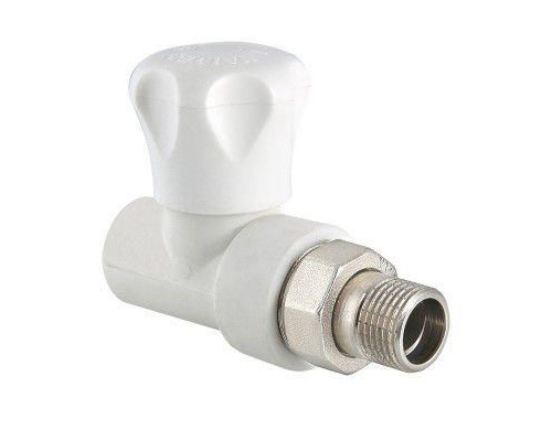Клапан полипропиленовый со сгоном прямой Valtec DN 25 3/4