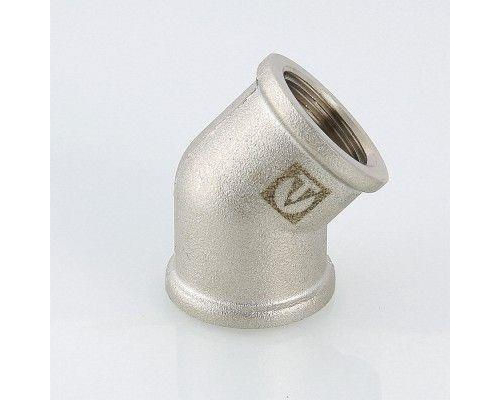 Угольник латунный 45° Valtec 1/2"