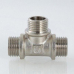 Тройник латунный Valtec с нар.р. 1/2"
