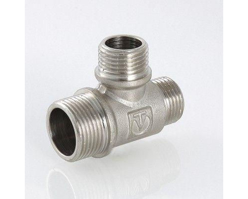 Тройник латунный переходной Valtec 3/4"-1/2"-1/2"